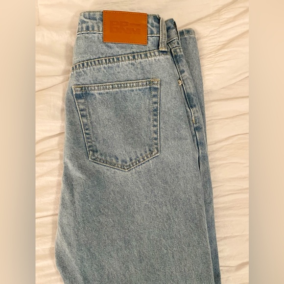 Princess Polly Mom Jeans - 80’s Distressed Blue Jeans - Picture 4 of 8